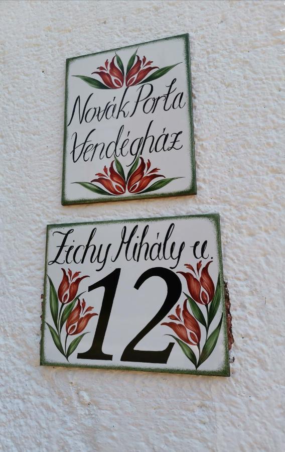 Ferienwohnung Novak Porta Vendeghaz-Tab, Zala Exterior foto